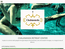 Tablet Screenshot of chalananda.com
